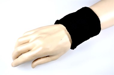 Sweat wrist-bands (2pc.) black