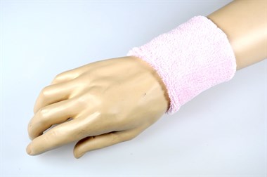 Sweat wrist-bands (2pc.) light pink