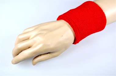 Sweat wrist-bands (2pc.) red