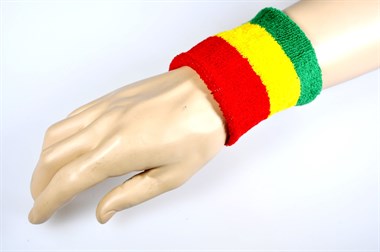 Sweatband red/yellow/green