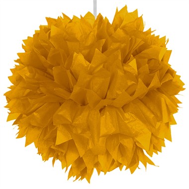 Pompom goud 30cm