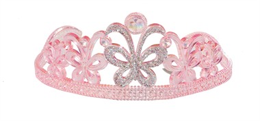 Diadeem roze