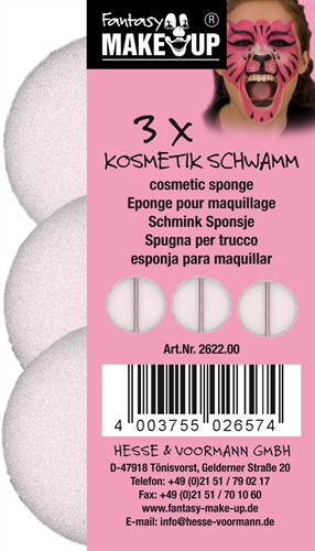 Make-up sponges 3pcs.