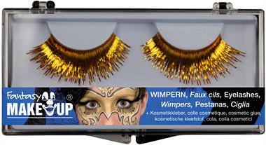 Wimpern gold superlang 