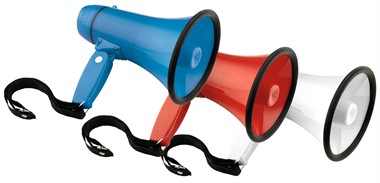 Megaphone + siren red without batteries(4)