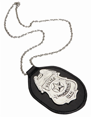 Necklace police-badge 