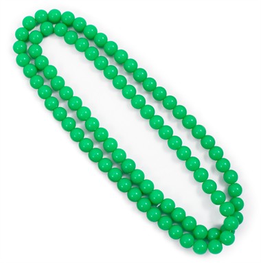 Necklace neon green 100cm