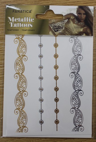 Metallic Tattoos klein