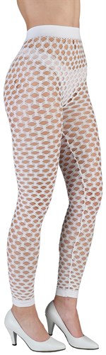 Legging holes white Size S/M