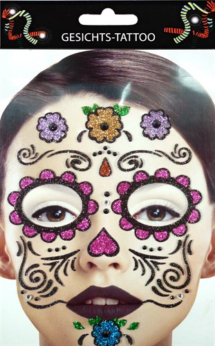 Sticker Gesicht Day of the Dead