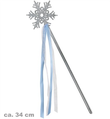 Fairy wand ice Queen 34 cm