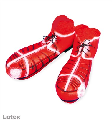 Schuhe Clown rot 