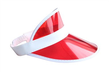 Sun visor red 