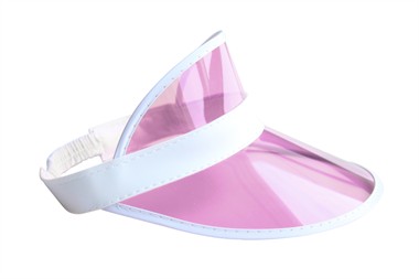 Sun visor pink