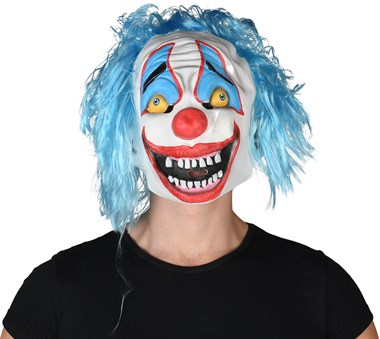 Masker clown met haren