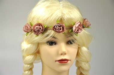 Headband rose pink