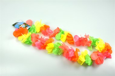 Hawaii ketting neon gekleurd