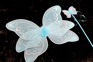 Fairy wing set turquoise child