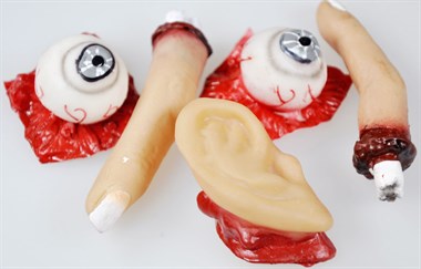 Body parts Halloween 5-pcs.