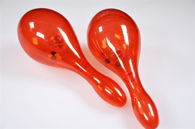 Rattle red with LED (2pcs.)