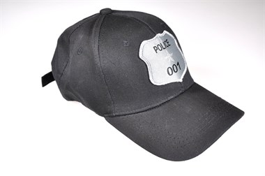 Police cap black