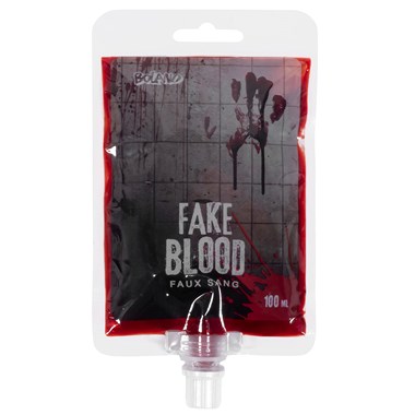 Fake blood in bag