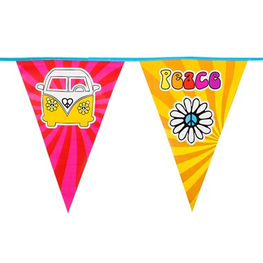 Flag line Hippie (6m)