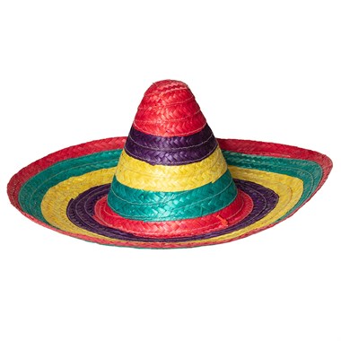 Sombrero Puebla meerkleurig (Ø 49cm)