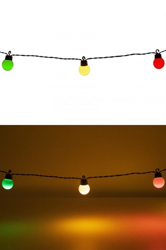 Chain of lights red/yellow/green 20 lights