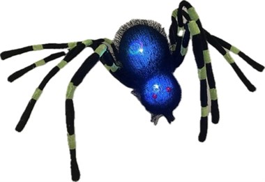 Spinne 69x19cm mit LED