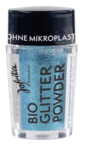 Organic Glitter powder blue 2g