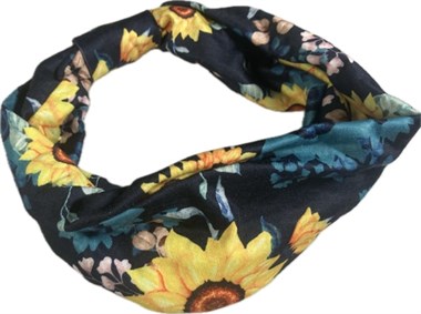 Bandana Sonnenblumen flexibel