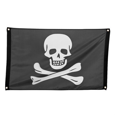 Vlag piraten 60x90cm