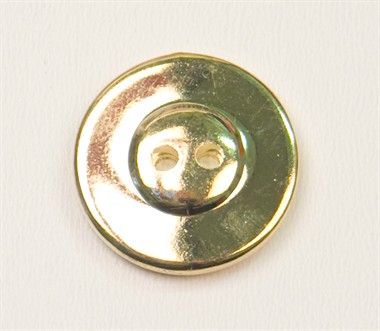 Button Ø22mm gold (smooth) 10pcs.