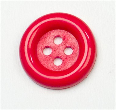 Knoop Ø30mm rood (4.8mm) 6st.