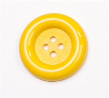 Button Ø38mm yellow (6.0mm) 4pcs.