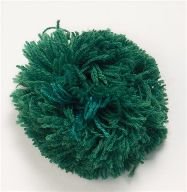 Pompoms green 4 pcs. (70mm)