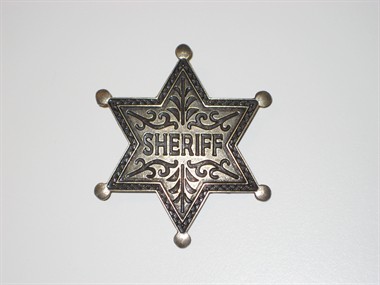 Sheriff-Stern gold