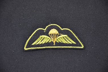 Embleem parachutes with wings 8x3,5cm