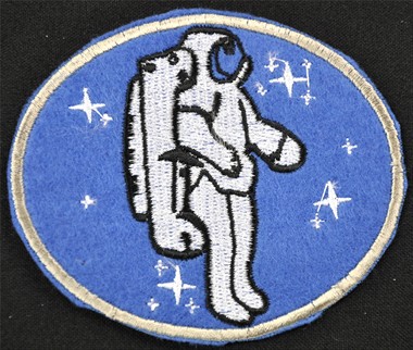 Emblem Astronaut (Logo) 10x8,5cm