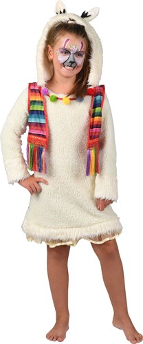 Jurk alpaca kind (jurk vest)