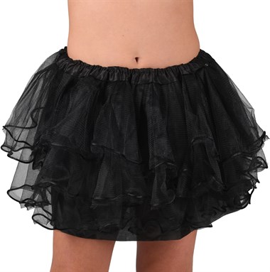 Petticoat black child  One Size (30cm)