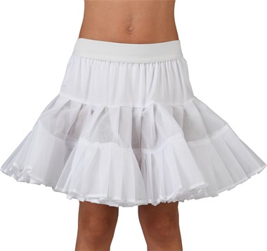 Petticoat Cindy kind wit