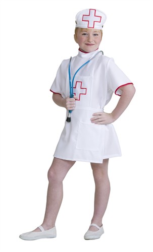 Krankenschwester (Kleid/Schürze/Häubchen)