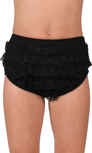 Frilly knickers black child