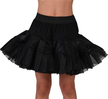 Petticoat zwart kind