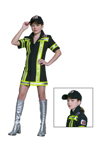 Brandweer meisje