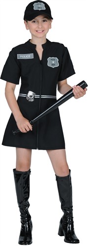 Kleid Police schwarz