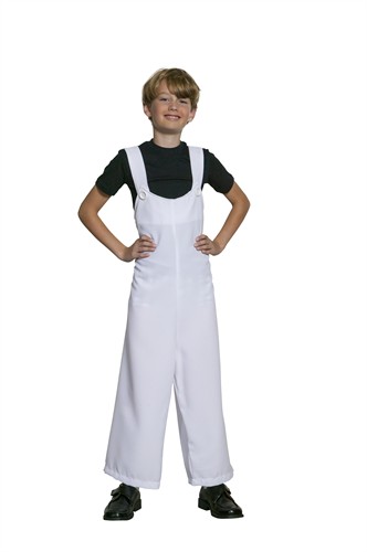 Dungarees white