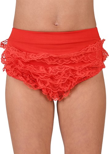 Frilly knickers red child